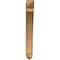 Ekena Millwork Thorton Arts & Crafts Rough Sawn Bracket, Western Red Cedar, 4"W x 22"D x 34"H BKT04X22X34THR03RWR - alternate 4